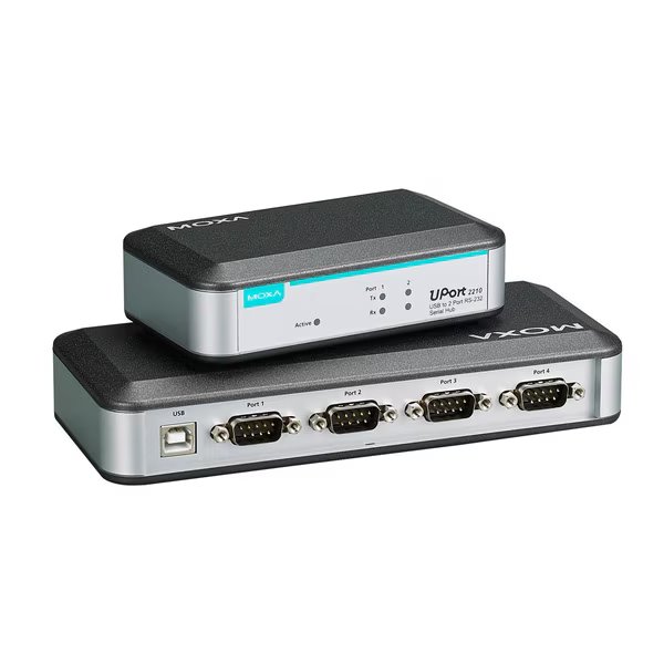 4Port Usb-To-Serial Converter, Rs-232, Moxa, Mfr#: UPort 2410